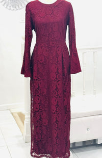 Rimsha Lace Abaya