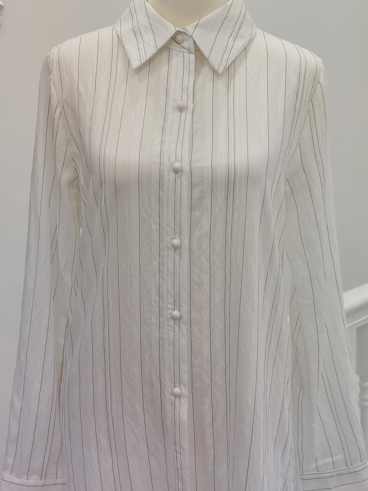 Cotton Black Stripes Shirt