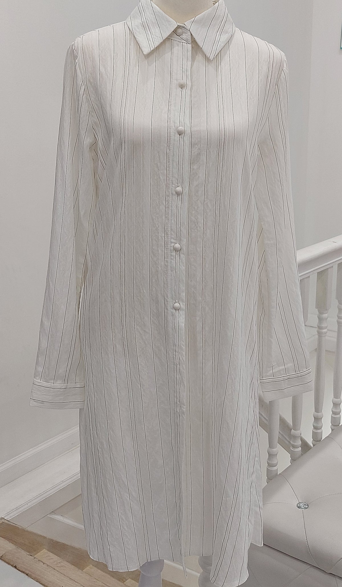Cotton Black Stripes Shirt