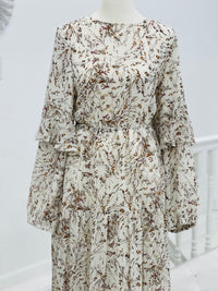 Zaynab Rfl Sleeve Dress