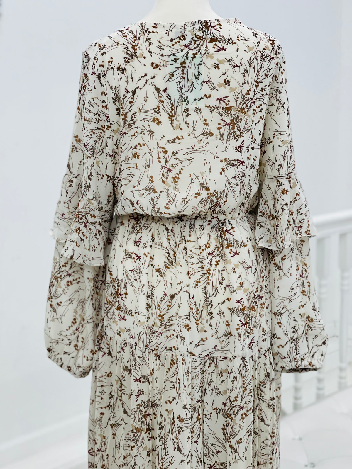 Zaynab Rfl Sleeve Dress