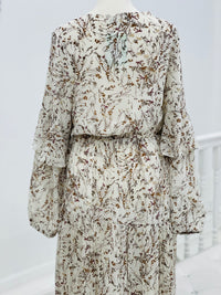 Zaynab Rfl Sleeve Dress