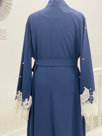 Sheema Abaya Blue