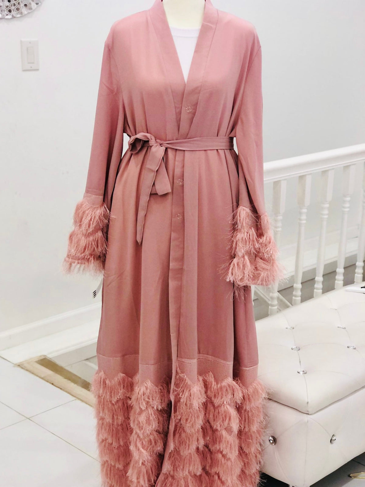 Marwah Open Front Abaya