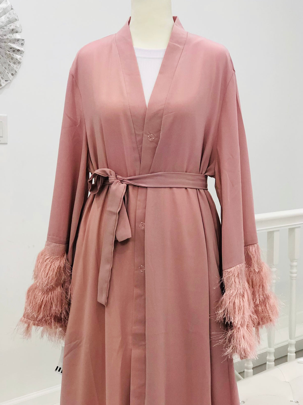 Marwah Open Front Abaya