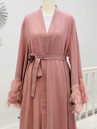 Marwah Open Front Abaya