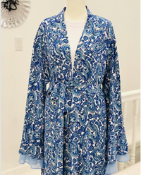 Waheeda Abaya Print
