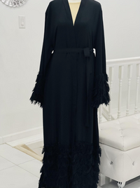 Marwah Open Front Abaya
