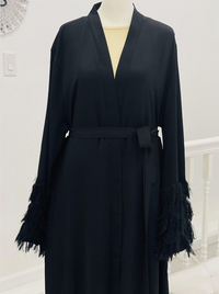Marwah Open Front Abaya