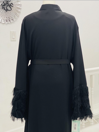 Marwah Open Front Abaya