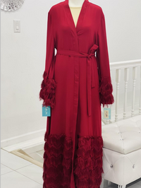 Marwah Open Front Abaya