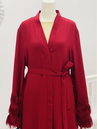 Marwah Open Front Abaya
