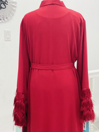 Marwah Open Front Abaya