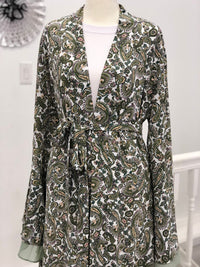 Waheeda Abaya Print