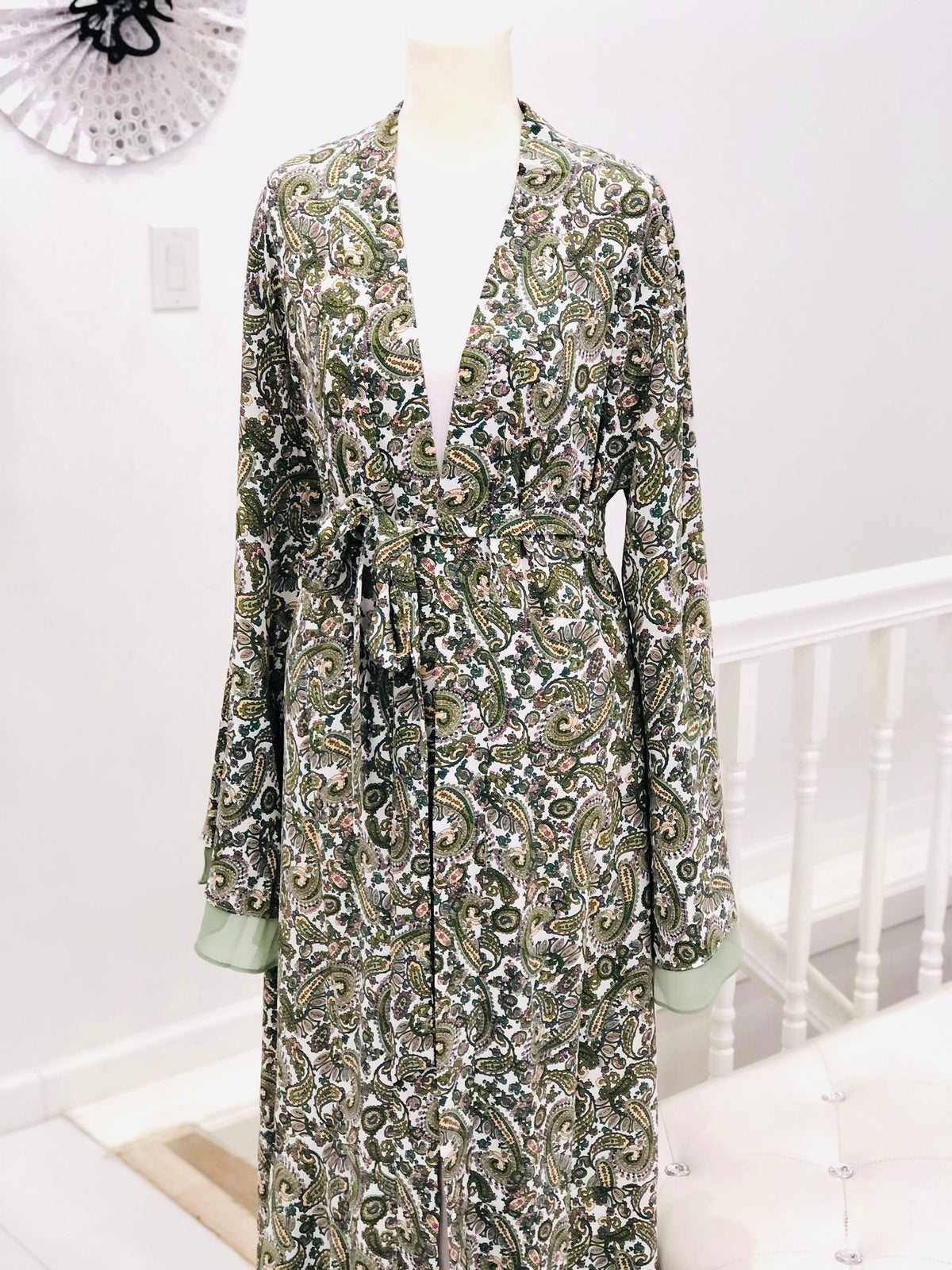 Waheeda Abaya Print