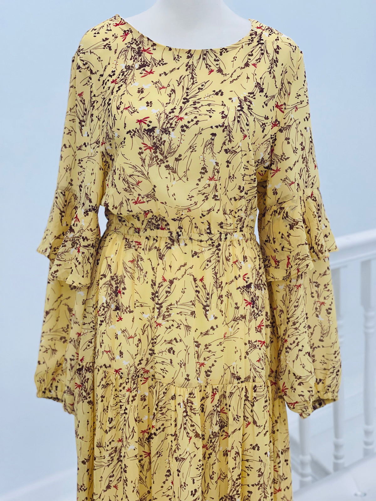 Zaynab Rfl Sleeve Dress