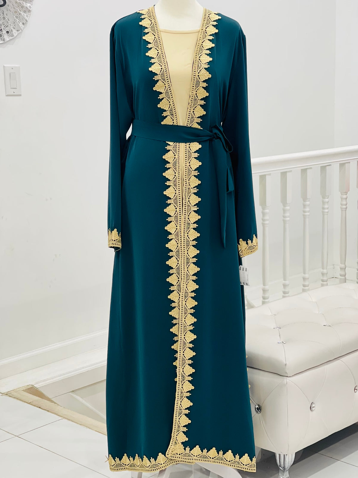 Aylin Open Front Abaya