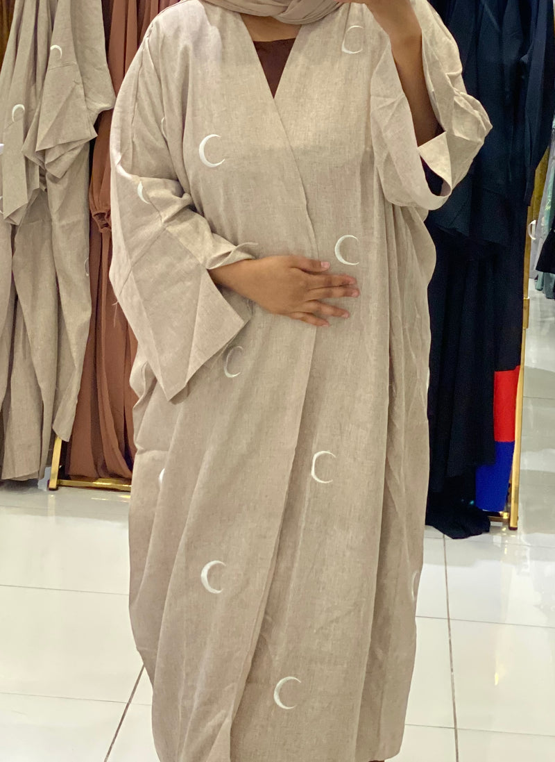 Yushra Open Front Abaya