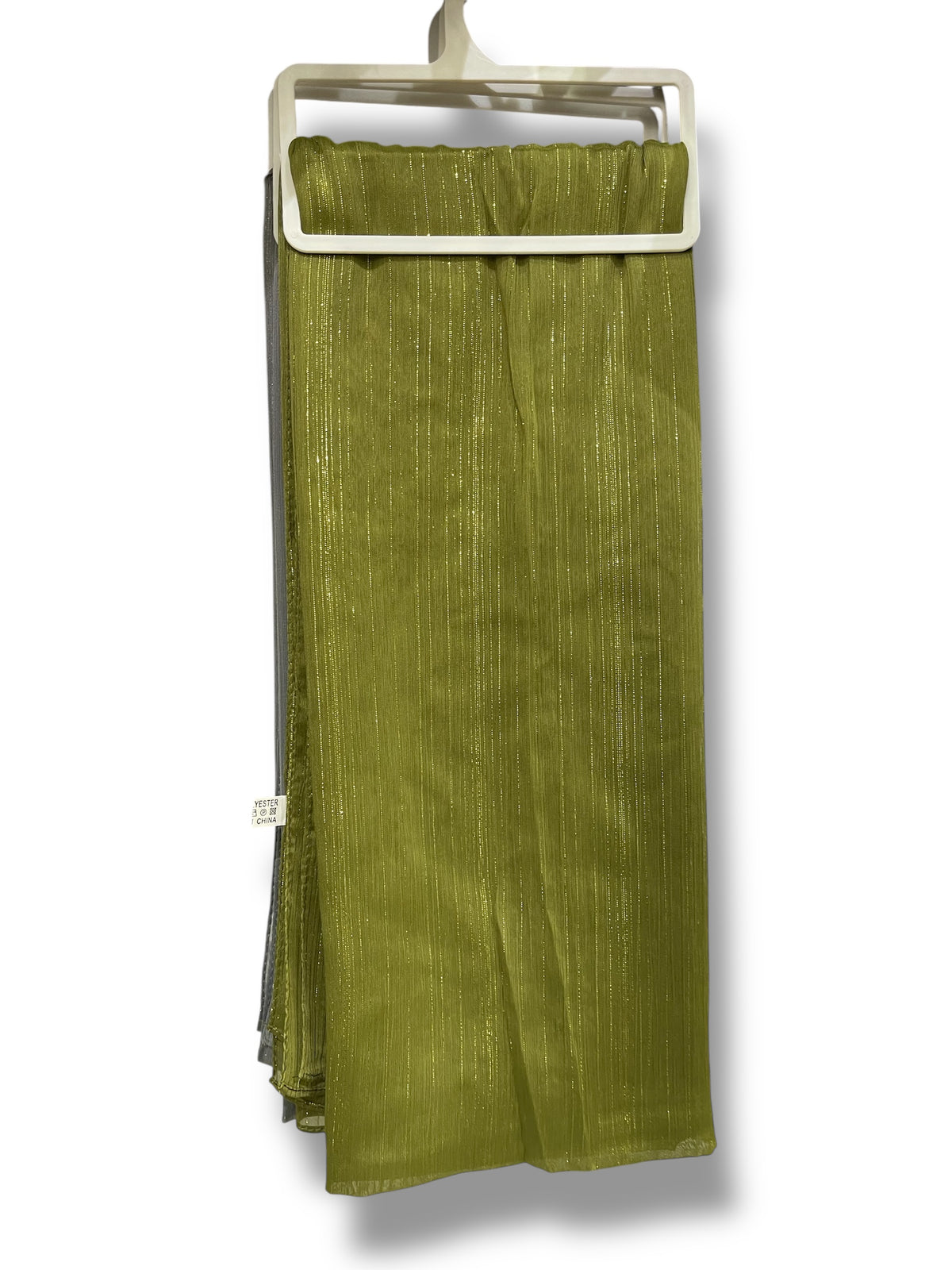 Shimmer crepe hijab