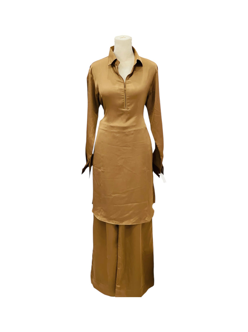 Silk Pant Set