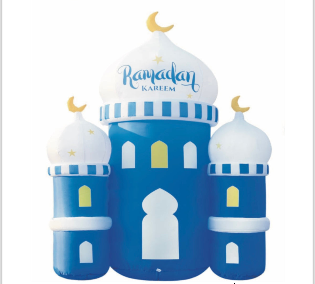 Inflatable Blue Masjid