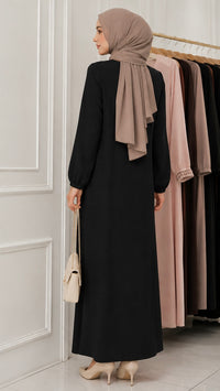 Linen Dress Abaya