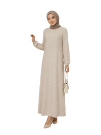 Linen Dress Abaya