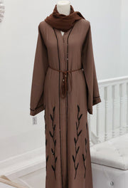 Zunayra Abaya Brown