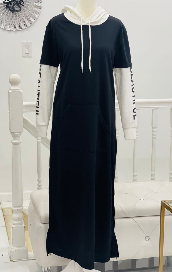 Long hoodie set