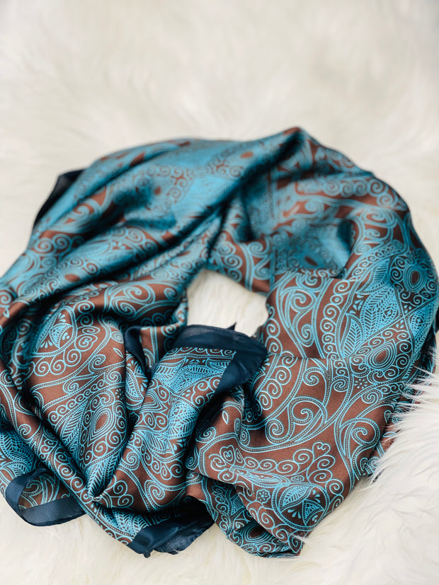 Hijab Satin printed