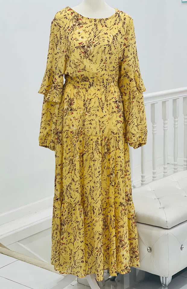 Zaynab Rfl Sleeve Dress