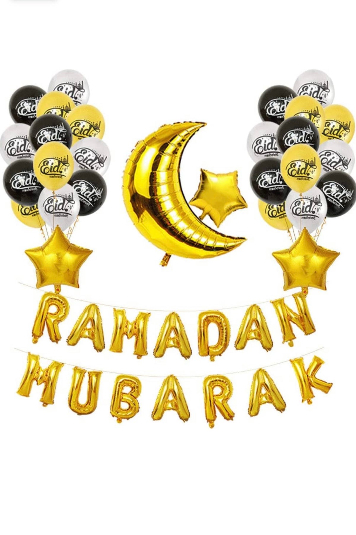 Ramadan Mubarak Balloon set